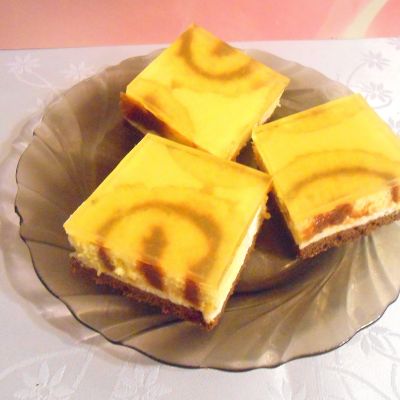 Gluténmentes zselatin torta tekercssel