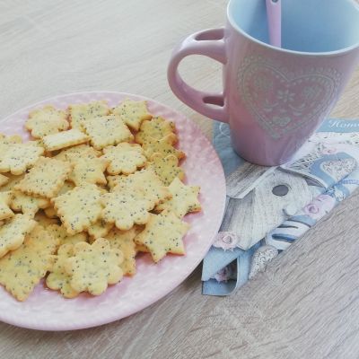 Gluténmentes mákos keksz