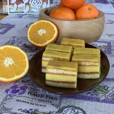 Šťavnatý pomarančový koláč s vitamínmi