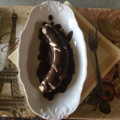 Banán v čokoládě