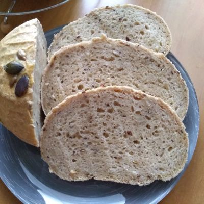 Gluten-free turbo bread without yeast