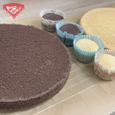 Soft gluten-free muffins and a basic recipe for gluten-free sponge cake
