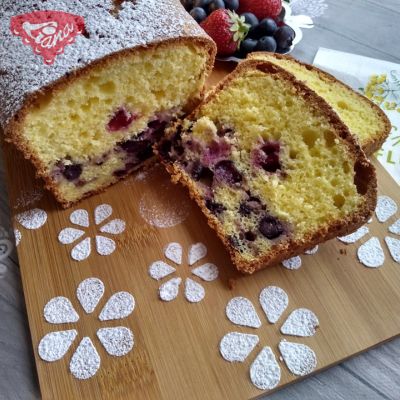 Gluten-free blueberry cake baked in the form of a bishop&#39;s sandwich