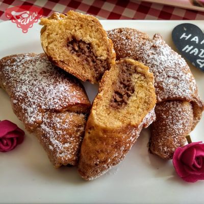 Gluten-free walnut rolls without leavening