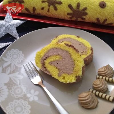 Bezlepková kávová roláda