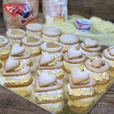 Gluten-free honey creams