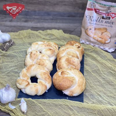 Gluten-free garlic knots and wreaths