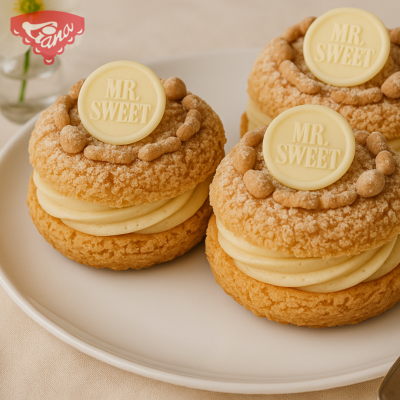 Wianki bezglutenowe z chrupiącą warstwą craqueline