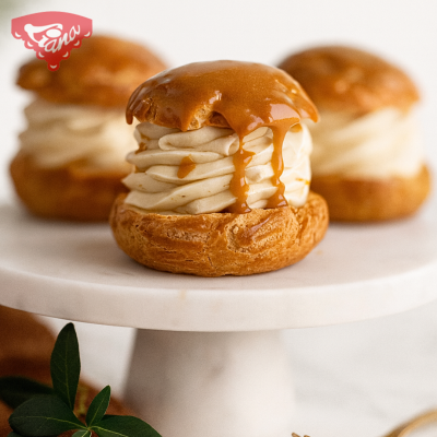 Gluten-free Caramel Éclairs by a Master Pastry Chef – Ready in No Time