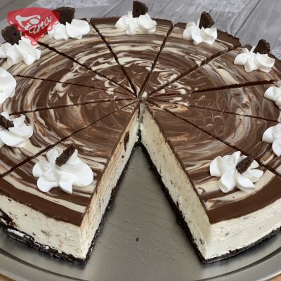 Mliečny oreo cheesecake