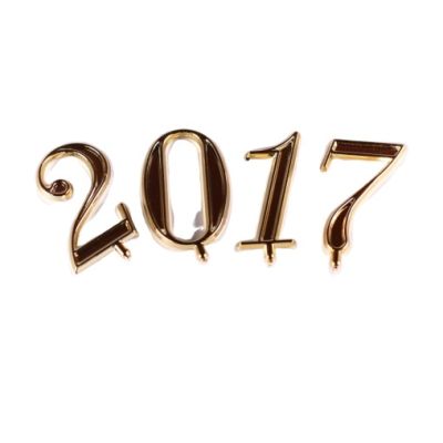 Műanyag arany számok