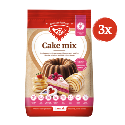 Pakiet promocyjny 3 x Mieszanka do ciast Liana
