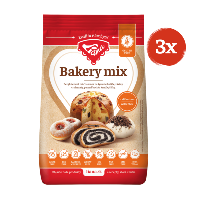 Pakiet promocyjny - 3 x Mieszanka piekarnicza Liana