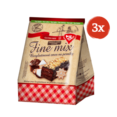 Działanie 3 x Fine mix Liana 300g
