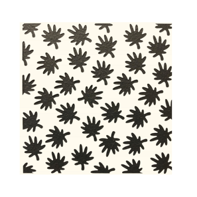 Šablóna na tortu  lístočky