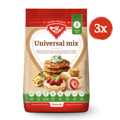 Działanie 3 x Uniwersalny Mix Liana