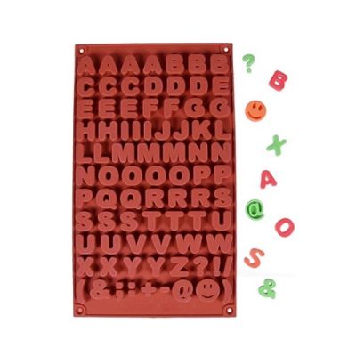 Forma silikón Písmená
