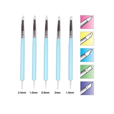 Sada štetcov a guličiek na modelovanie