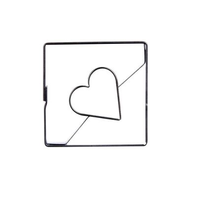 Frez kwadratowy z sercem