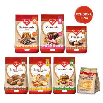 Starter pack of gluten-free mixes