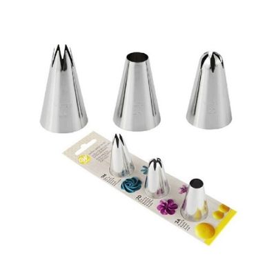 Zdobiace špičky Wilton sada 3 ks