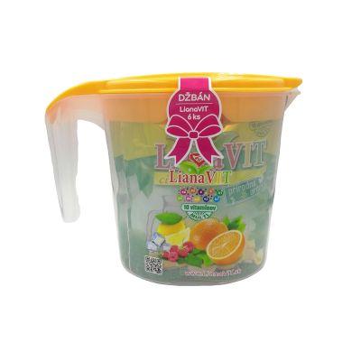 Nápoje LianaVIT s džbánom 6 x 75g