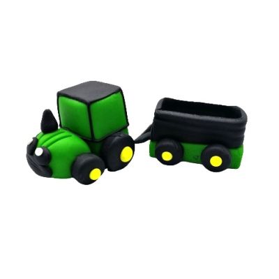 Traktor iparvágányral