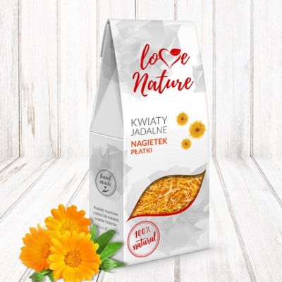 Ehető szárított virágok - körömvirág szeletek 20 g