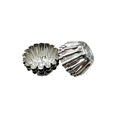 Metal tartlet molds 4.2 cm