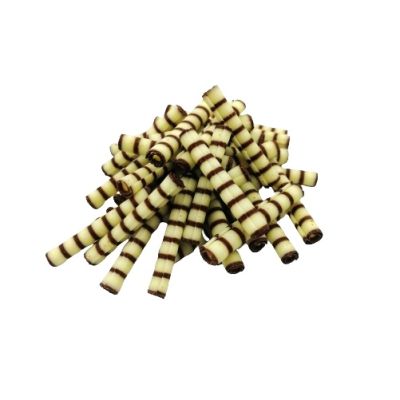 Csokoládé penne tekercs díszítése 100 g