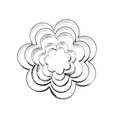 Flower cutter - set of 5 sizes