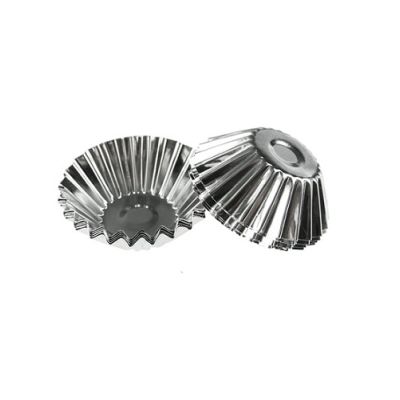 Metal tartlet molds 4.5 cm