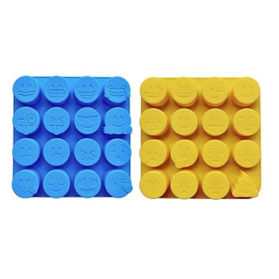 Forma silikón smajlíkovia sada 2 ks