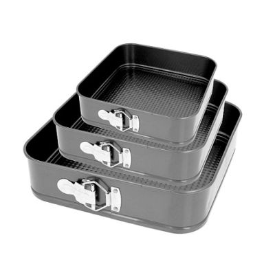 Forma hranatá kovová 18-20-22 cm sada 3 ks