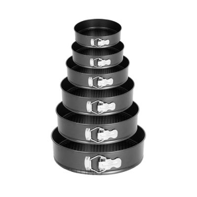 Form-Set aus rundem Metall, 6-tlg