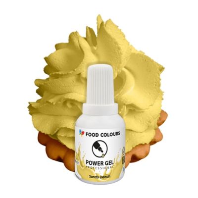 Farba gélová Food Colours extra žltá 011 20g