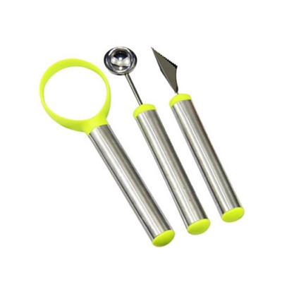 Sada na vyrezávanie ovocia nerez 3 ks