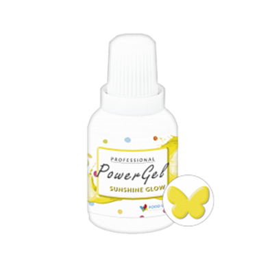 Farba gélová Food Colours extra svetlá žltá 001 20g