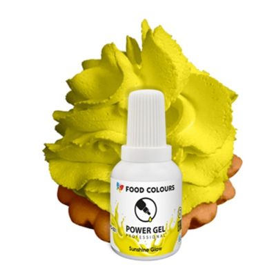 Gelfarbe Food Colors extra hellgelb 001 20g