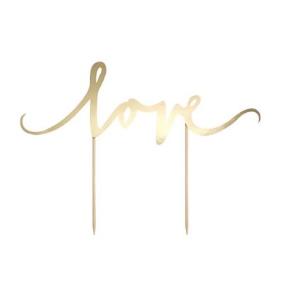 Stempel - Liebe golden