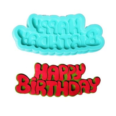 Forma silikón Happy Birthday