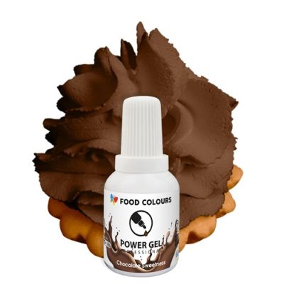 Barva gelová Food Colours extra hnědá čokoládová 186 20g