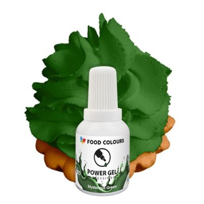 Farba gélová Food Colours extra tmavá zelená 156 20g