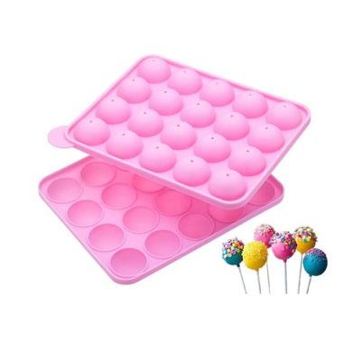 Forma szilikon Cake Pops kerek 20 db