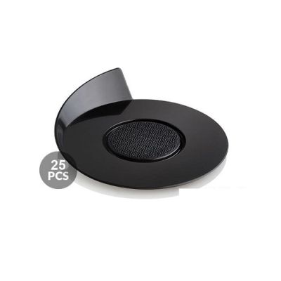 Podložka plast čierna 86 mm 25 ks