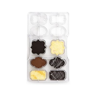 Forma na čokoládu - odznaky