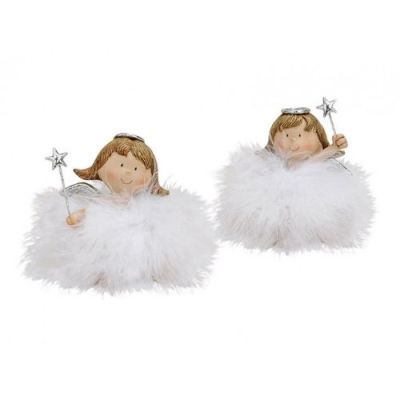 Anjelik biely keramika