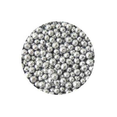 Streuen Sie Silberperlen 4 mm 60 g