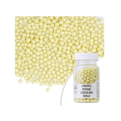 Weiße Schokoladenreisbällchen 40 g