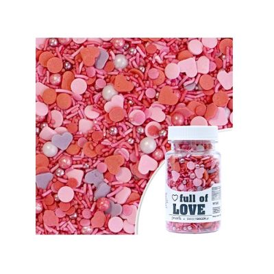 Streusel rot Full of Love 70g